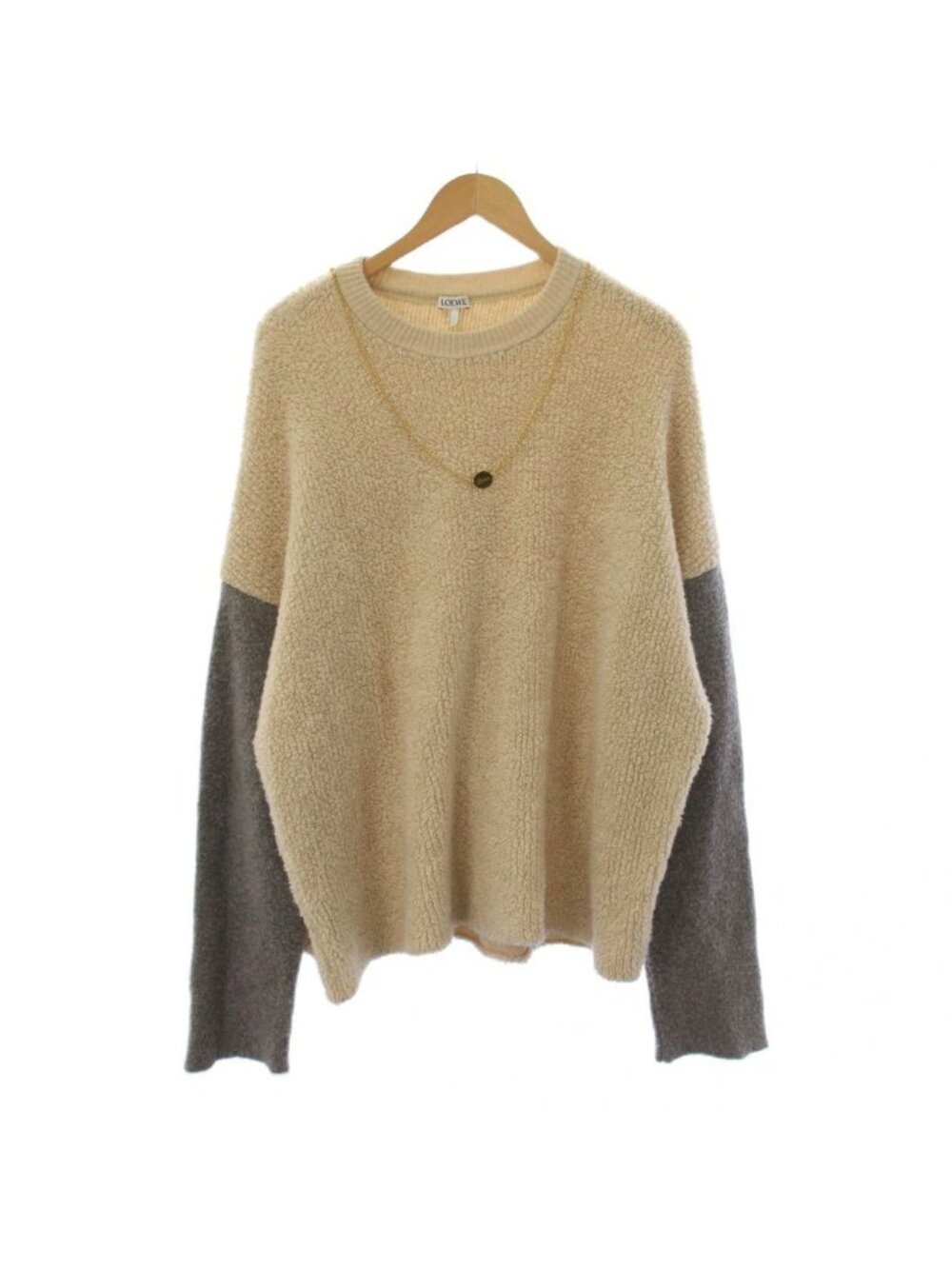 Loewe Two Sweater Beige